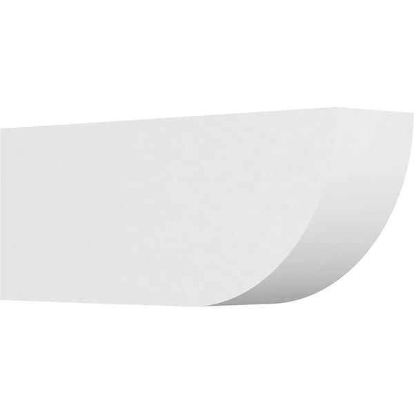 Ekena Millwork Standard Durham Architectural Grade PVC Rafter Tail, 5"W X 8"H X 20"L RFTP05X08X20DUR - main